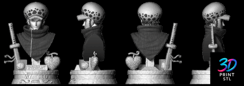 One Piece Anime One Piece | 3D Print File | STL - Image 4