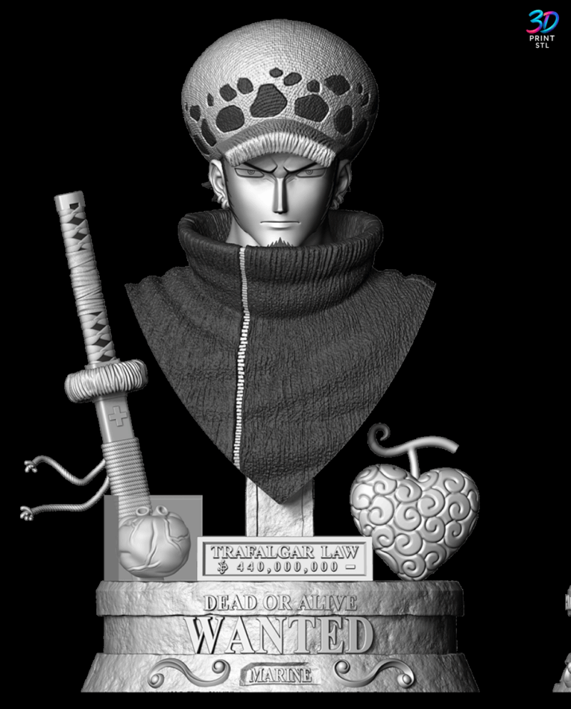 One Piece Anime One Piece | 3D Print File | STL - Image 5