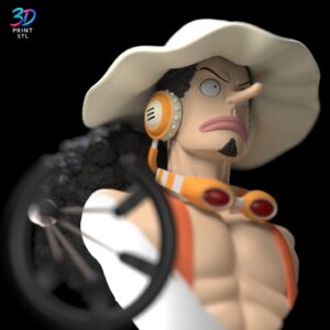 Usopp Sniper King Figure | One Piece STL 3D Print File