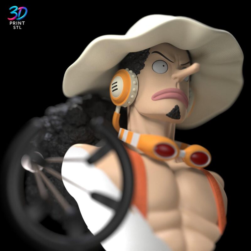Usopp Sniper King Figure | One Piece STL 3D Print File
