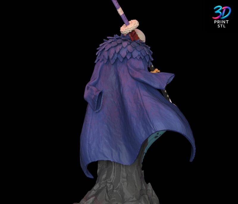 Trafalgar Law “Room” Technique Pose – One Piece 3D Print STL - Image 3