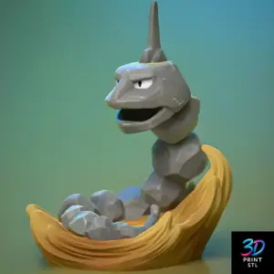 Onix Pokémon | 3D Print File | STL