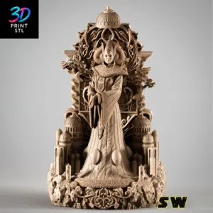 Padmé Amidala Diorama Star Wars | 3D Print File | STL