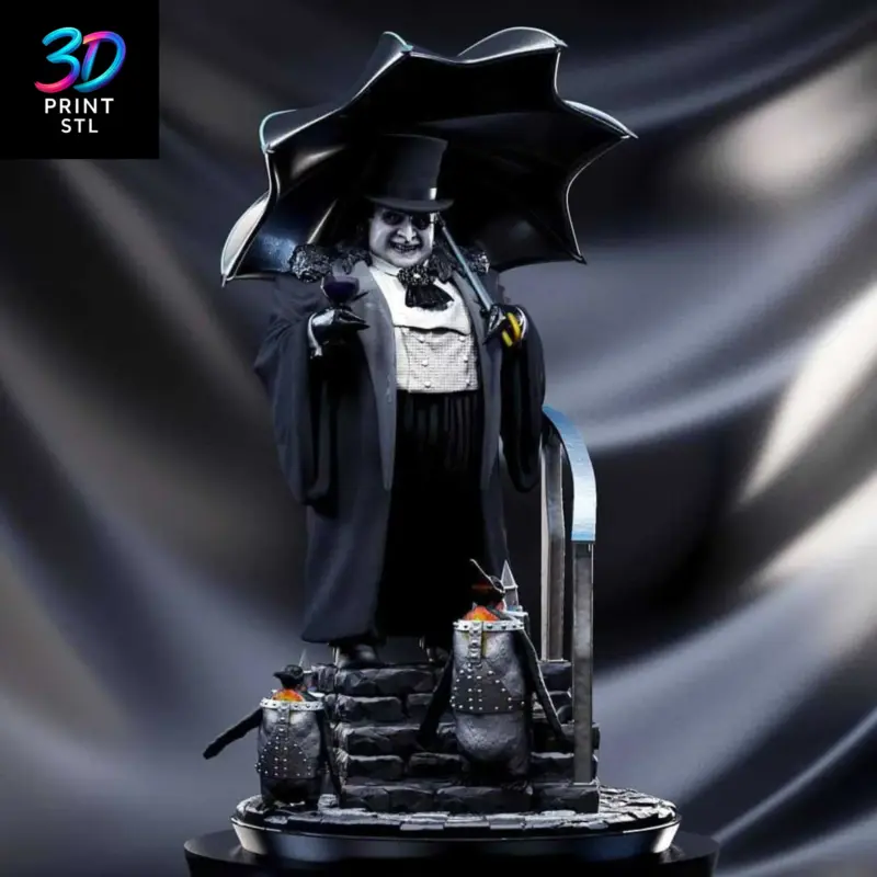 Penguin Figure Batman Returns | 3D Print File | STL
