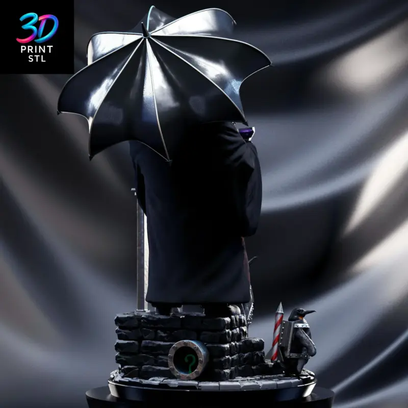 Penguin Figure Batman Returns | 3D Print File | STL - Image 4