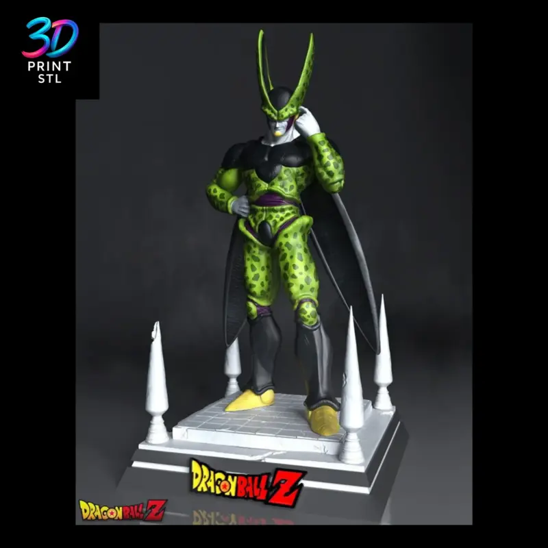 Perfect Cell Figure Dragon Ball Z | STL for 3D Printers