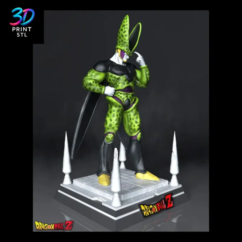 Perfect Cell Figure Dragon Ball Z | STL for 3D Printers - Image 2