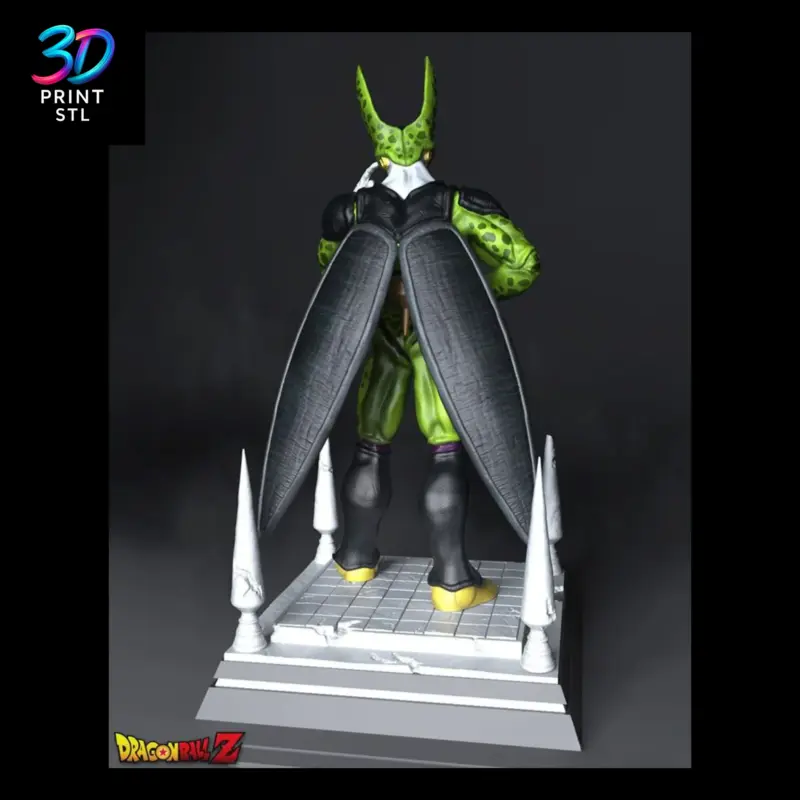 Perfect Cell Figure Dragon Ball Z | STL for 3D Printers - Image 4