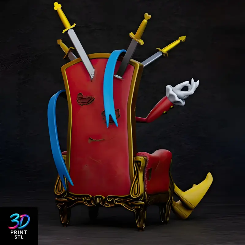 Piedmon Digimon | STL for 3D Printers - Image 2
