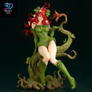 Poison Ivy Figure DC Comics | 3D Print File | STL