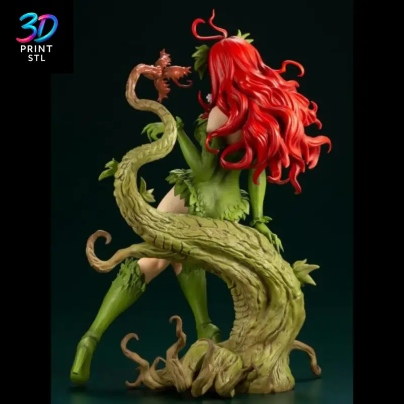 Poison Ivy Figure DC Comics | 3D Print File | STL - Image 3