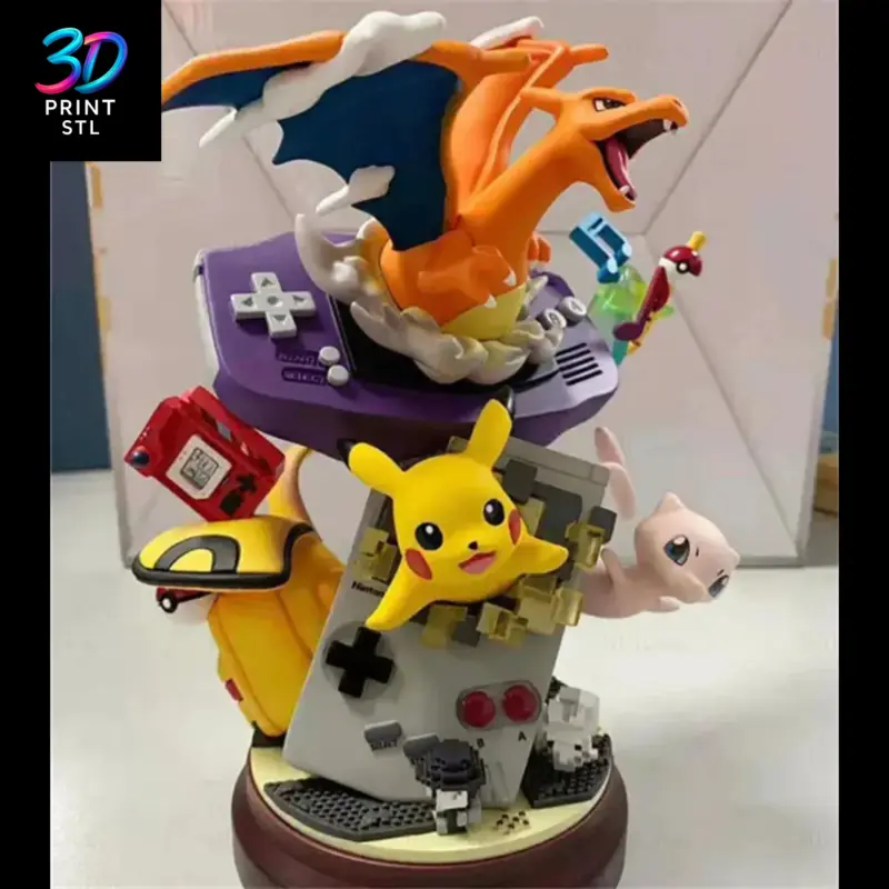 Pokémon Diorama | 3D Print File | STL - Image 5