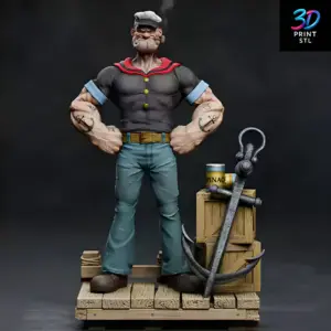 Popeye | 3D Print File | STL