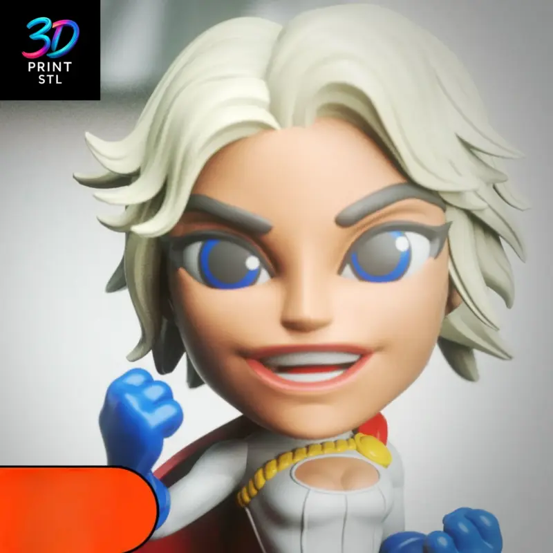 Power Girl Chibi DC Comics | STL for 3D Printers - Image 2