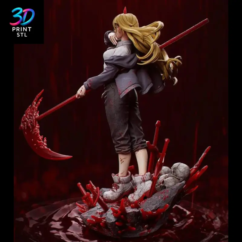 Power Chainsaw Man | 3D Print Model | STL - Image 2