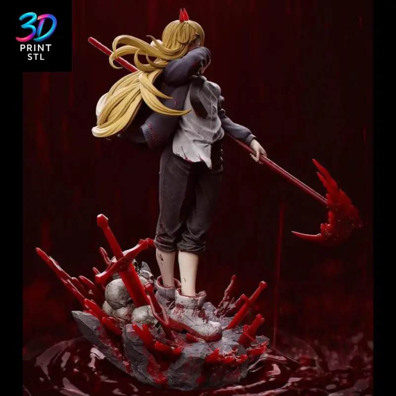 Power Chainsaw Man | 3D Print Model | STL - Image 3