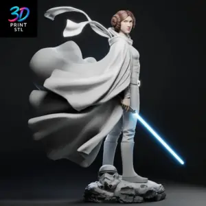 Princess Leia Star Wars | STL File for 3D Printing