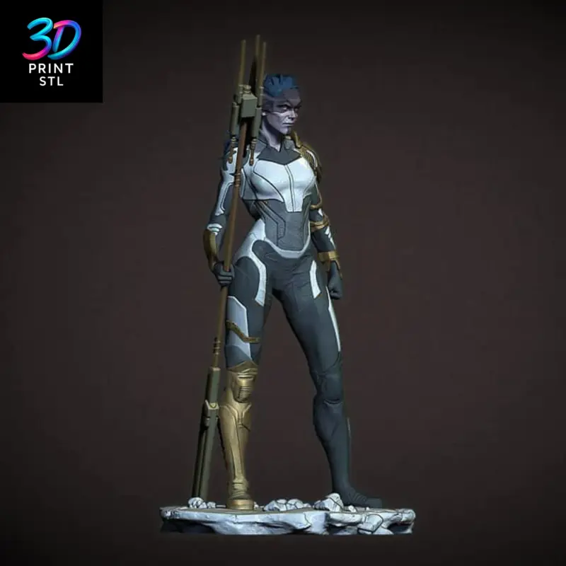 Proxima Midnight Marvel | 3D Print File | STL - Image 2