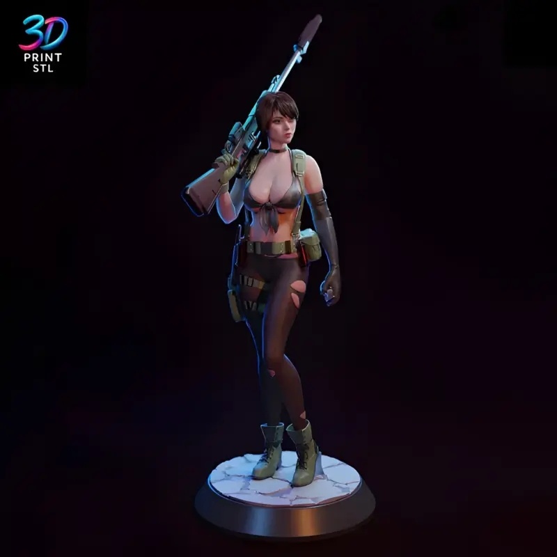 Quiet Metal Gear Solid | STL File for 3D Printing - Image 2