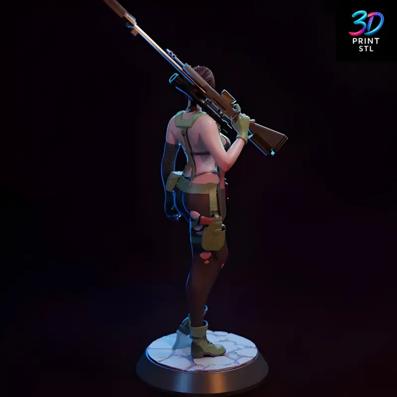 Quiet Metal Gear Solid | STL File for 3D Printing - Image 3