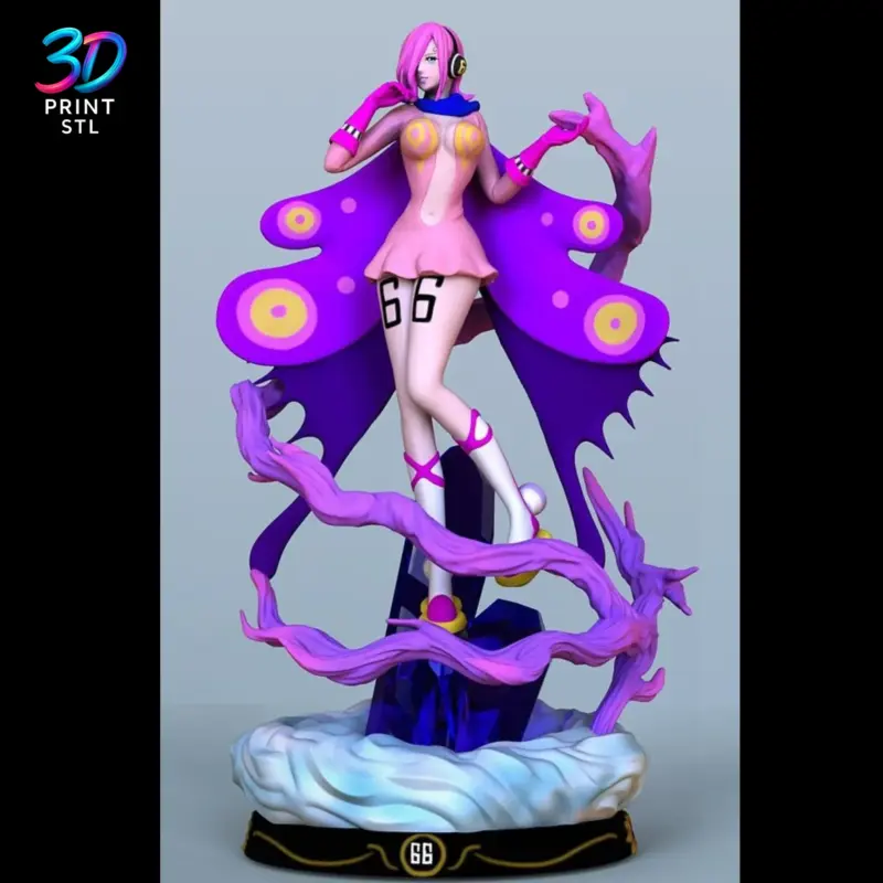 Reiju Vinsmoke Figure One Piece | 3D Print File | STL - Image 2