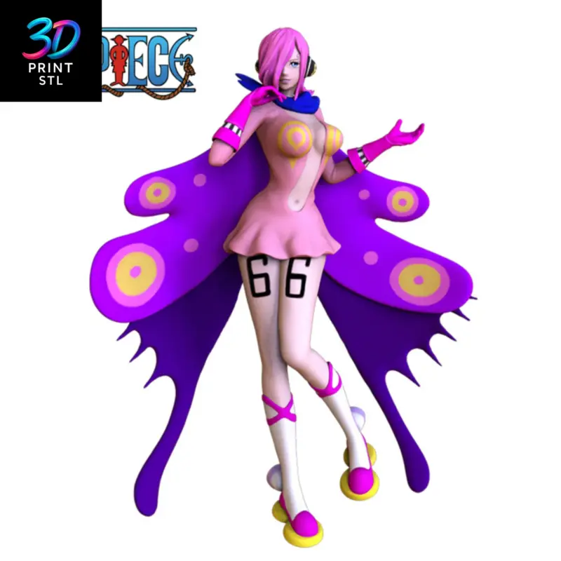 Reiju Vinsmoke Figure One Piece | 3D Print File | STL - Image 3