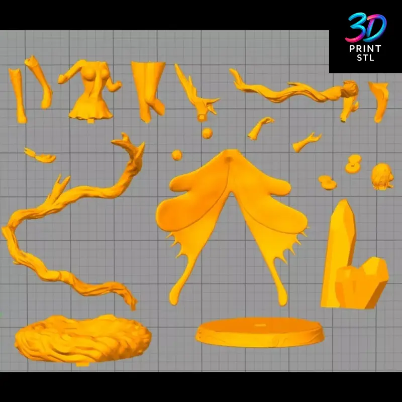 Reiju Vinsmoke Figure One Piece | 3D Print File | STL - Image 4