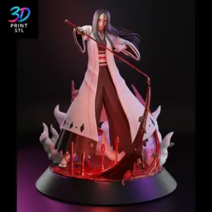 Retsu Unohana Bleach | STL File for 3D Printing