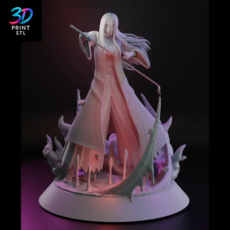 Retsu Unohana Bleach | STL File for 3D Printing - Image 5