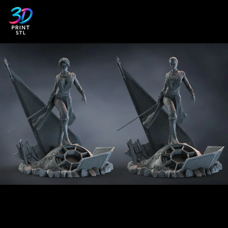 Rey Star Wars | STL File for 3D Printing - Image 3