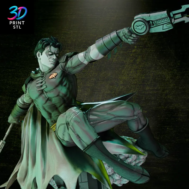 Robin DC Comics | STL for 3D Printers - Image 2