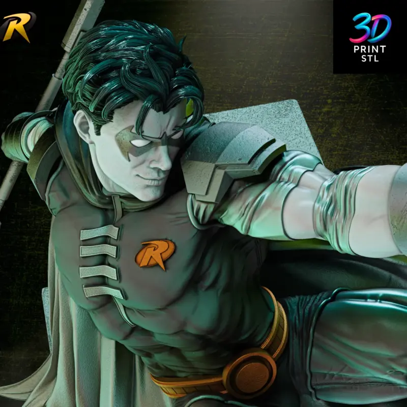 Robin DC Comics | STL for 3D Printers - Image 4