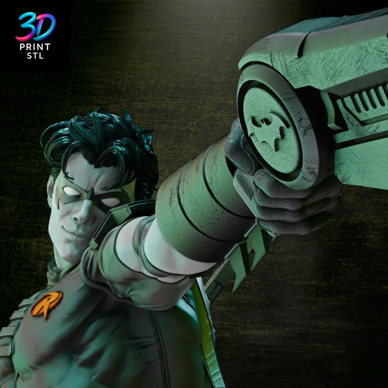 Robin DC Comics | STL for 3D Printers - Image 6