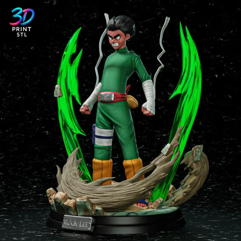 Rock Lee Naruto | STL for 3D Printers