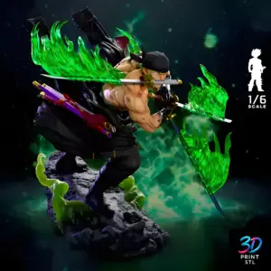 Roronoa Zoro One Piece | STL for 3D Printers