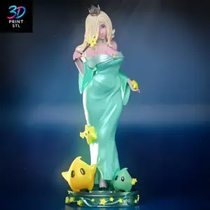 Rosalina Green Dress | STL for 3D Printers