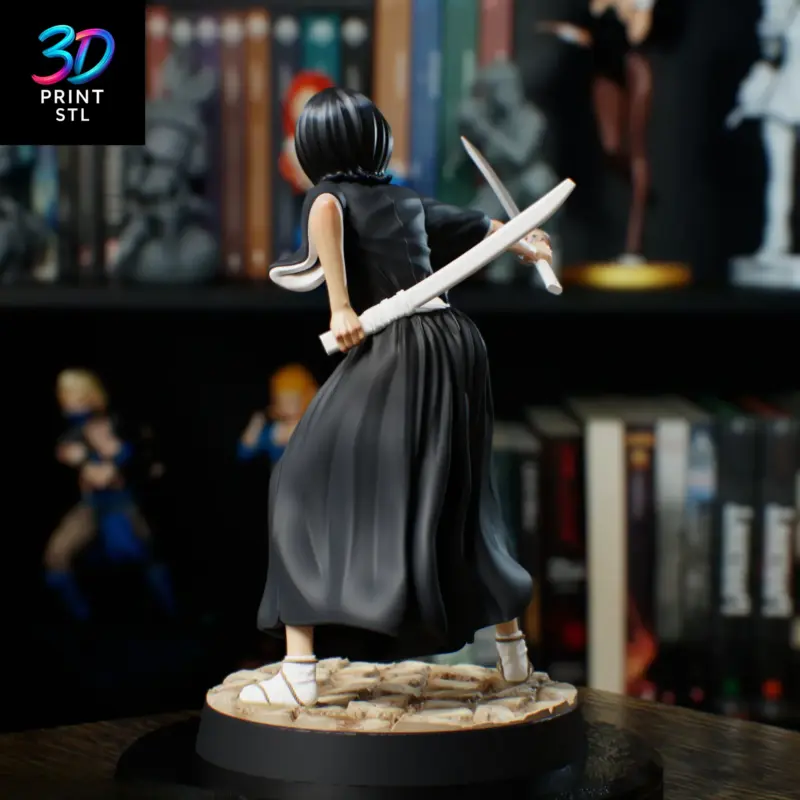 Rukia Kuchiki Bleach | STL for 3D Printers - Image 3