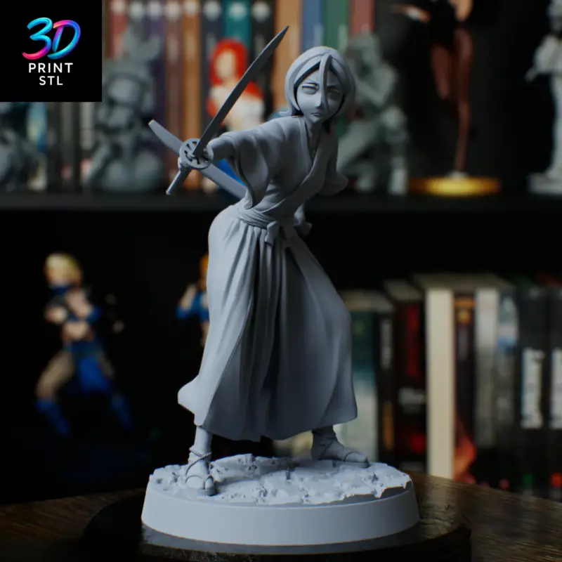 Rukia Kuchiki Bleach | STL for 3D Printers - Image 5