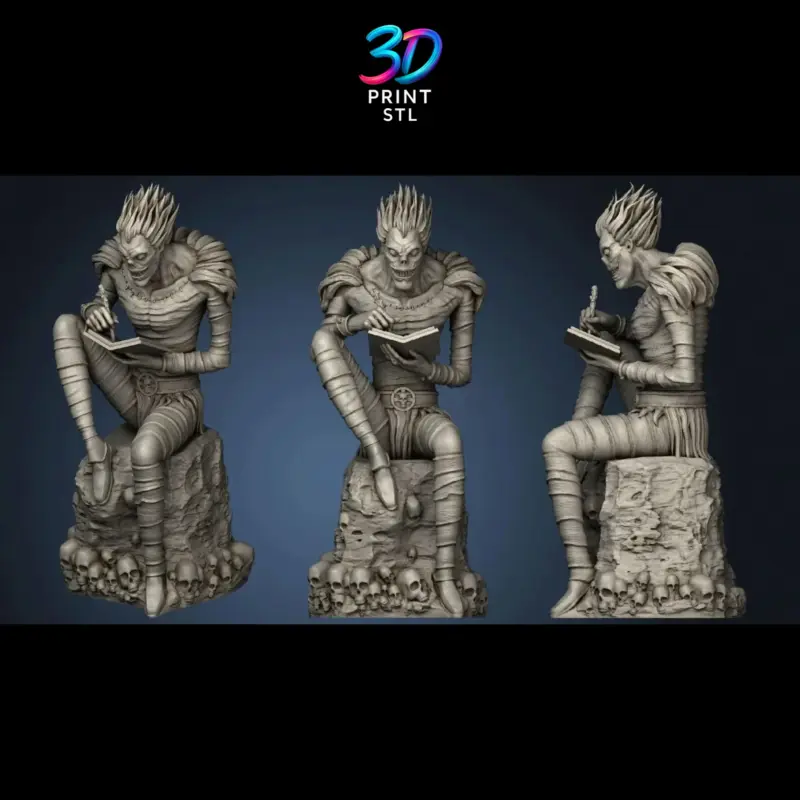 Ryuk Figure Death Note | 3D Print Model | STL - Image 3