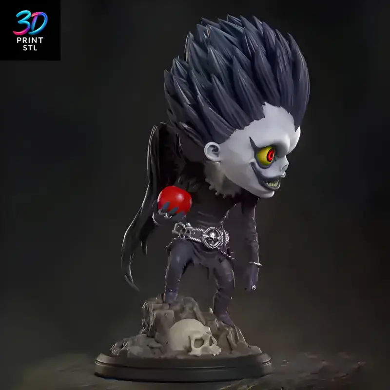 Ryuk Chibi Death Note | 3D Print File | STL - Image 2