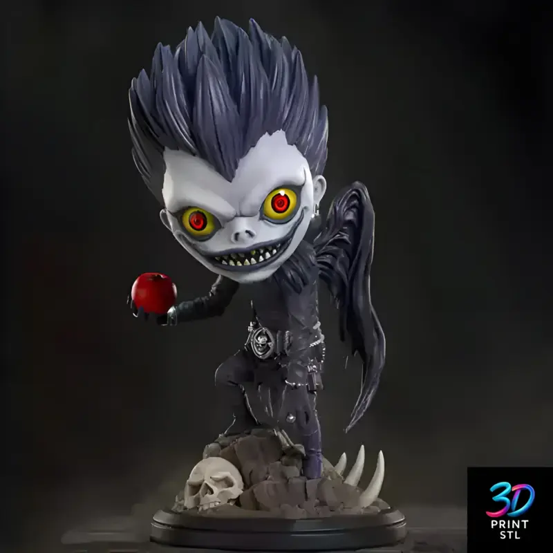 Ryuk Chibi Death Note | 3D Print File | STL - Image 3