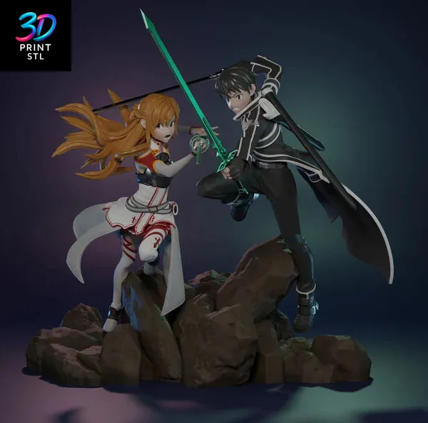 Asuna Sword Art Online | 3D Print Model | STL - Image 2