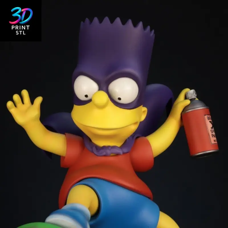 Bartman Figure The Simpsons | 3D Print File | STL - Image 4