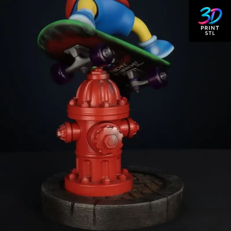 Bartman Figure The Simpsons | 3D Print File | STL - Image 5