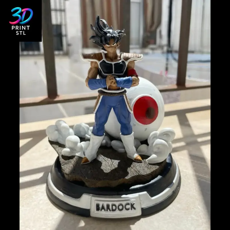 Bardock Figure Dragon Ball | 3D Print Model | STL - Image 2
