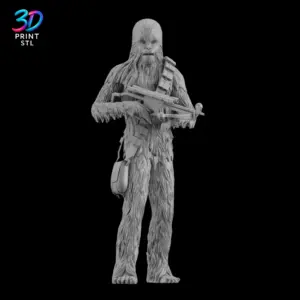 Chewbacca Figure Star Wars | 3D Print File | STL