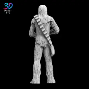 STL20Figure20of20Chewbacca2020Star20Wars20203D20Printable20Model202