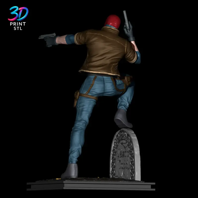 Red Hood Jason Todd Figure DC Comics | 3D Print File | STL - Image 3