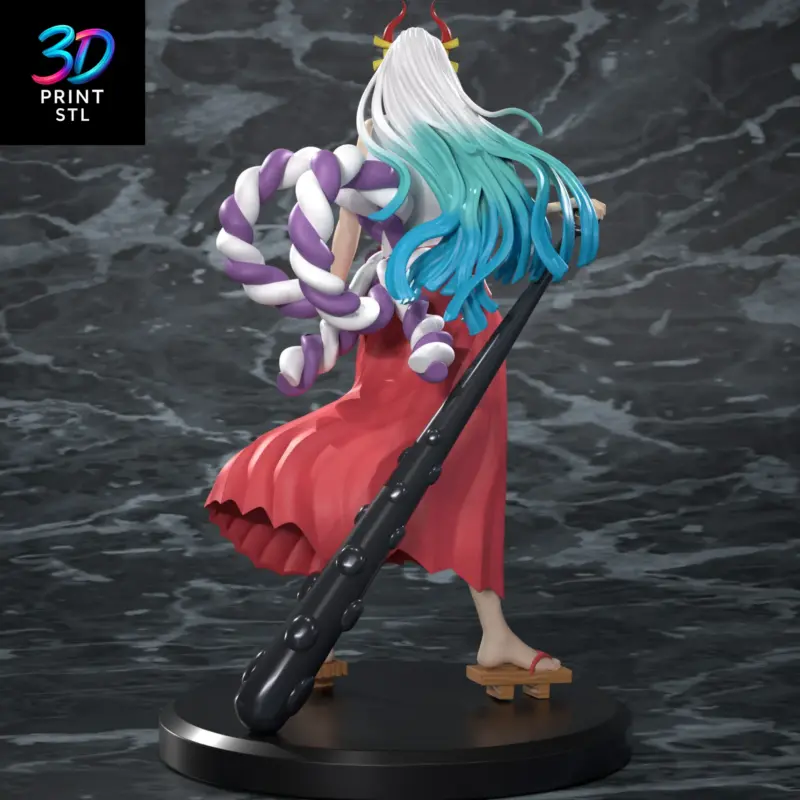 Yamato Figure One Piece | 3D Print Model | STL - Image 2