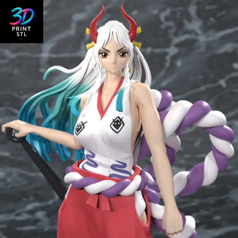 Yamato Figure One Piece | 3D Print Model | STL - Image 3